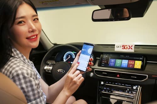 SKT, 기아차 K7 프리미어에 '카투홈' 탑재