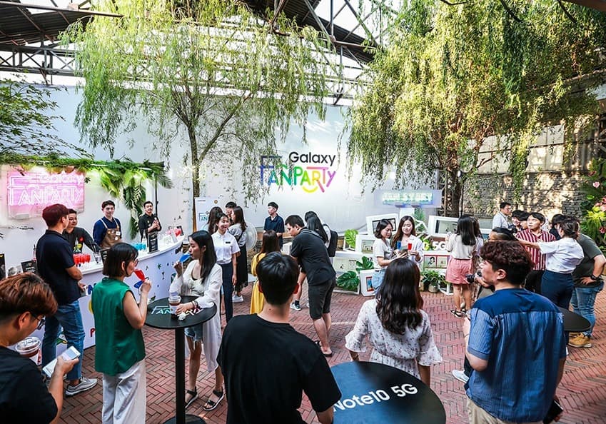 삼성전자, ‘갤럭시 노트10 팬 파티’ 개최