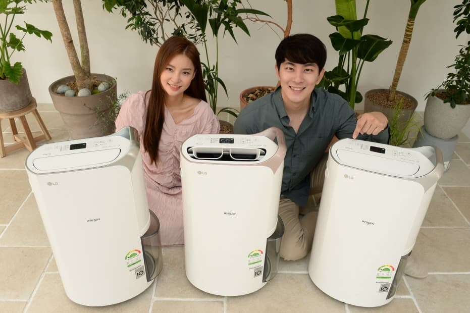 LG전자, 'LG 휘센 듀얼 인버터 제습기' 출시