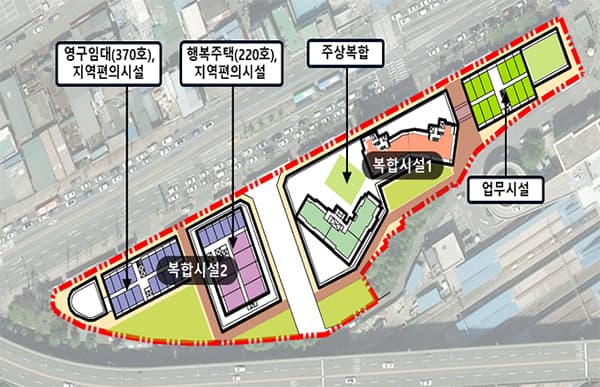 공공주택 등 1만 2000호 공급… 영등포 쪽방촌, 공공주택지구 지정 완료