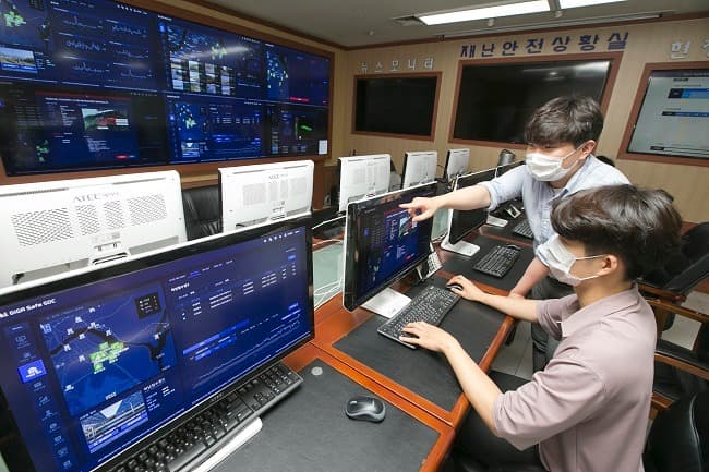 KT, AI 안전관제 기술로 한국판 뉴딜 첫 협력