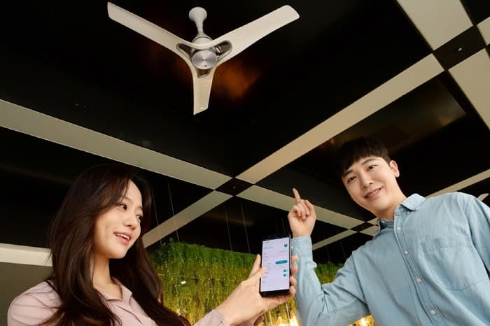  LG전자, 사계절 쓰는 프리미엄 천장형 선풍기 'LG 실링팬' 출시