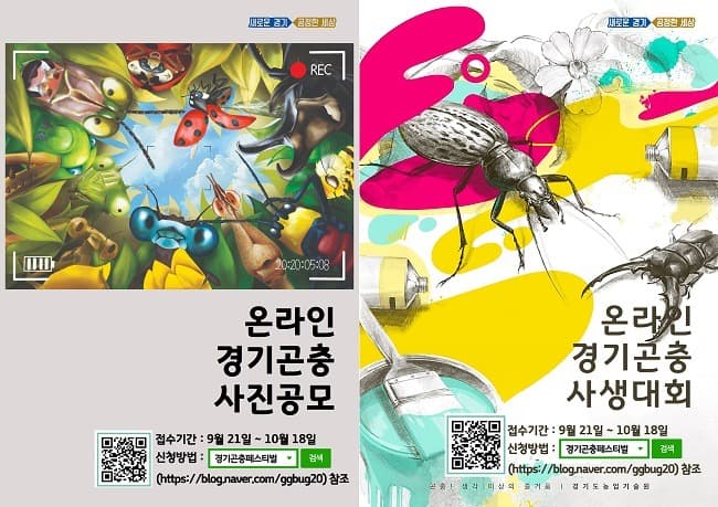 농기원, ‘온라인 경기곤충사생대회·경기곤충사진 공모전’ 개최