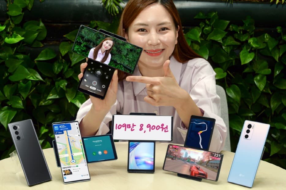 LG 윙(LG WING) 고객을 위한 혁신 '109만 8,900원'으로 출시