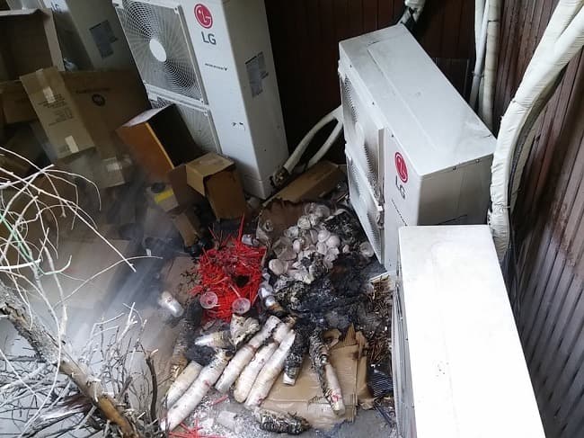 상가건물 사이(협소공간) 화재 10건 중 7건은 ‘담배꽁초’ 원인