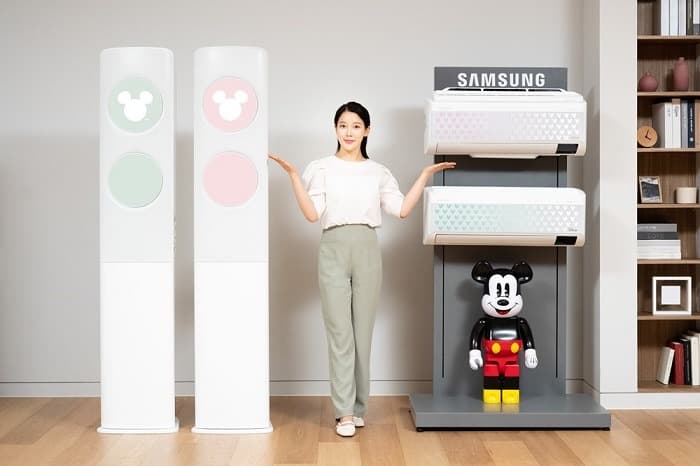 삼성전자, 비스포크 무풍에어컨 ‘미키 에디션’ 출시