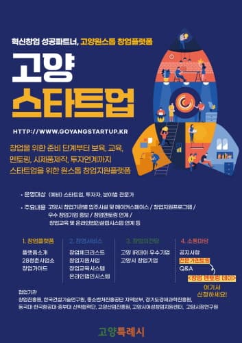 고양특례시, '창업 멘토링 데이' 운영
