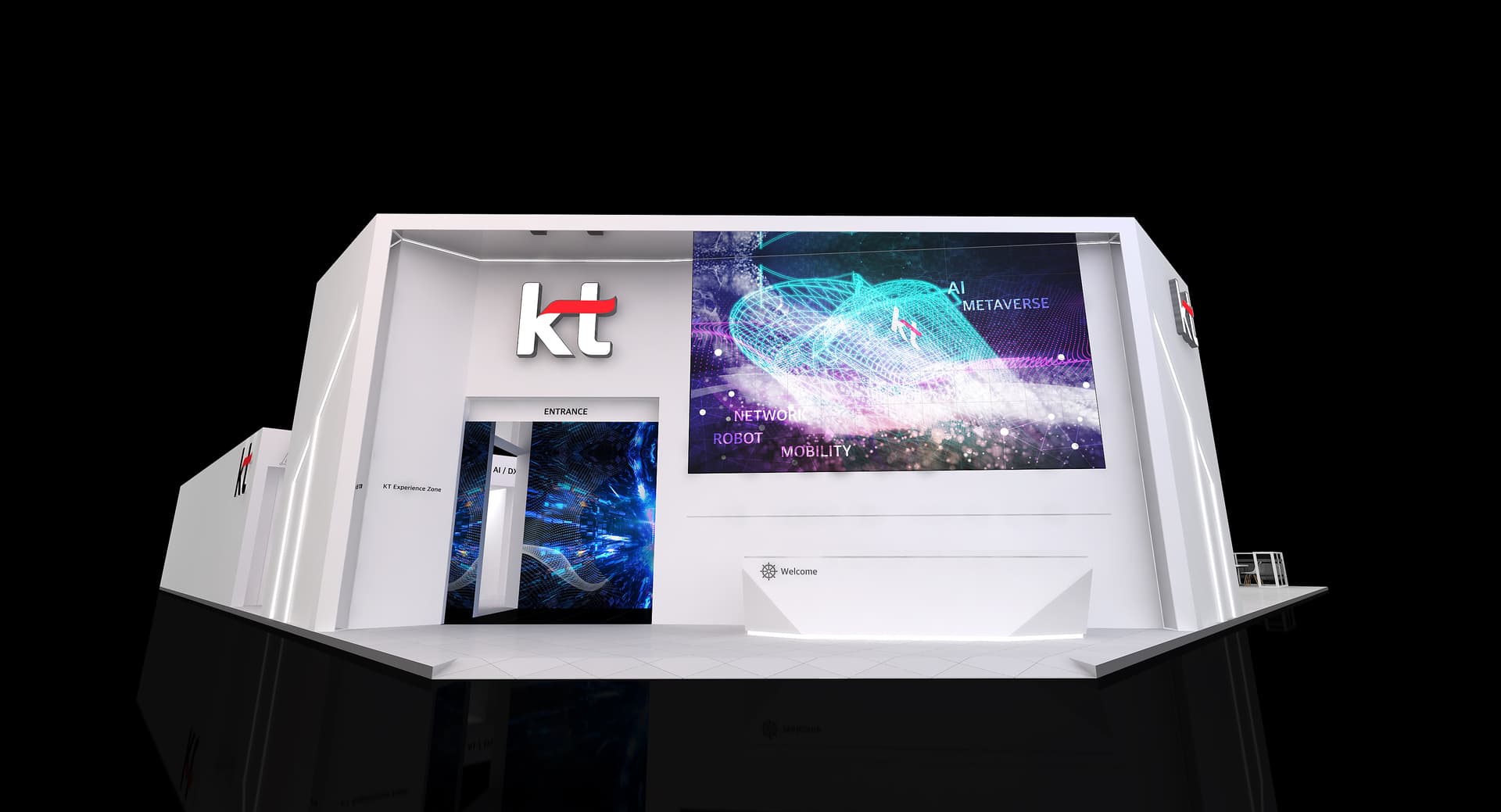 KT, WIS 2023 에서 디지털 혁신 미래기술 공개
