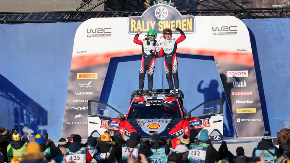 현대자동차 월드랠리팀, 2024 WRC 스웨덴 랠리 우승