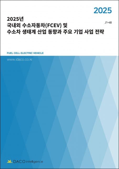 데이코산업연구소 ‘2025년 국내외 수소자동차 및 수소차 생태계 산업 동향과 주요 기업 사업 전략’ 보고서 발간