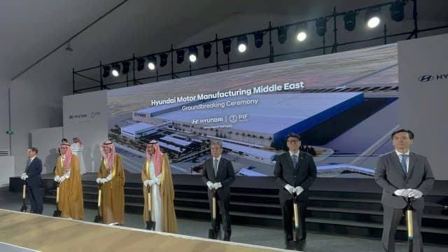 현대자동차 사우디 생산법인 ‘HMMME, Hyundai Motor Manufacturing Middle East’ 착공식 개최