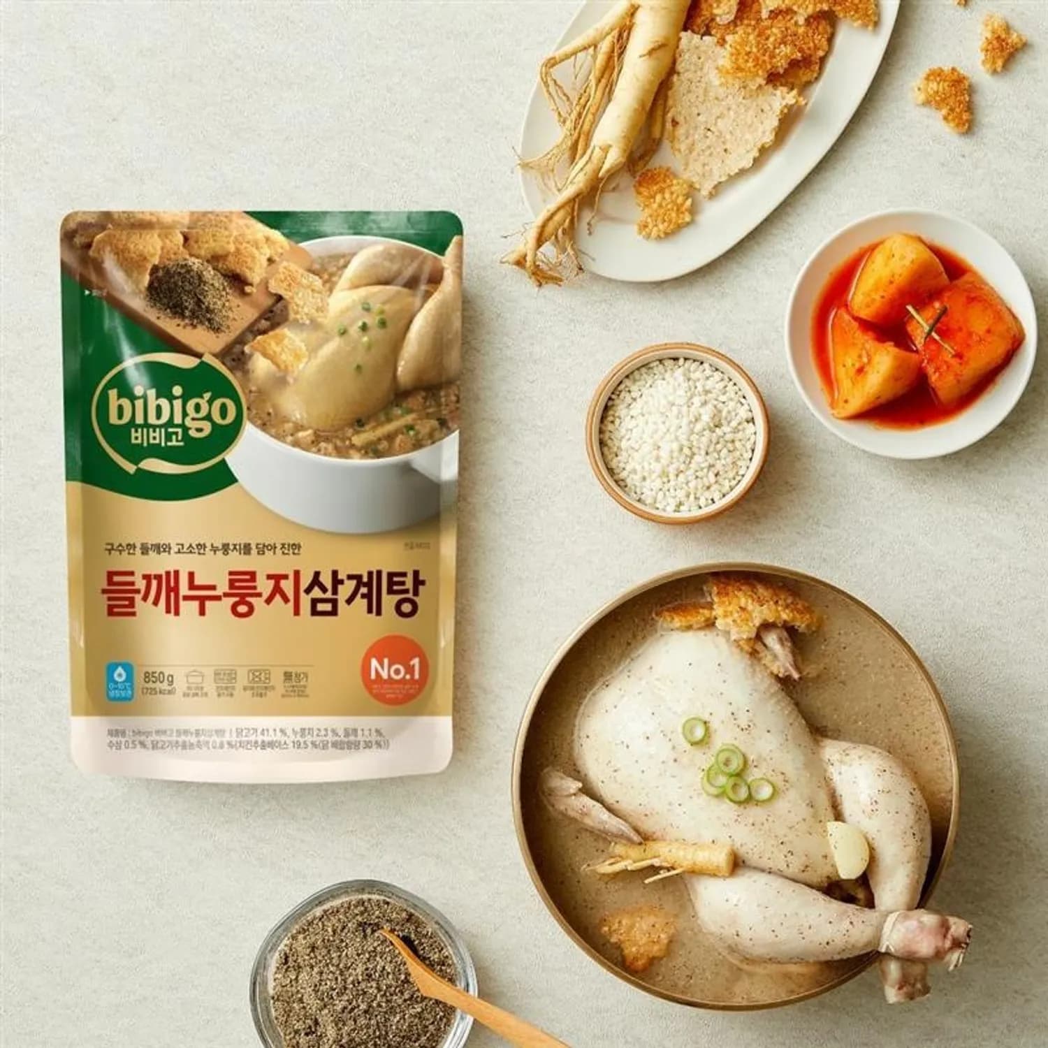 CJ제일제당, 고소한 국물 살린 ‘비비고 들깨누룽지 삼계탕’ 출시