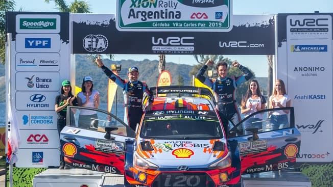 현대자동차 월드랠리팀, 2019 WRC 시즌 2연승 행진 쾌거