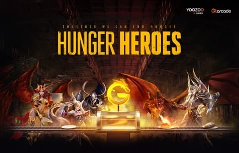 GT아케이드의 헝거 히어로즈 게이밍 마라톤 개시
