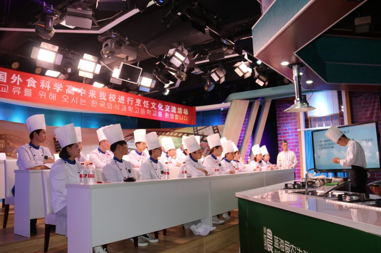 양주시 한국외식과학고, 중국 둥잉시 란하이 직업학교와 ‘외식산업 교육 국제교류’진행 
