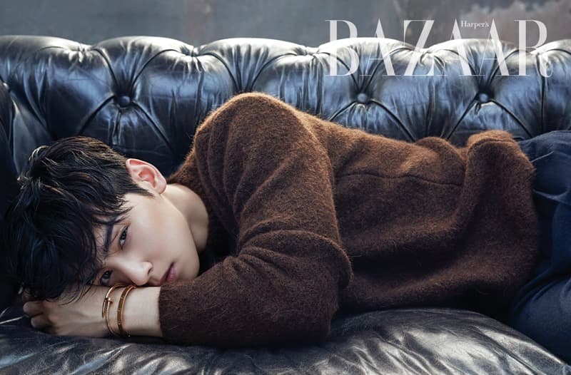 시선강탈자 차은우, 카리스마부터 부드러움까지! 시크한 반전 매력 화보 공개!