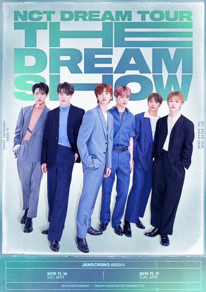 NCT DREAM, 첫 단독 콘서트 “THE DREAM SHOW” 11월 16~17일 개최!