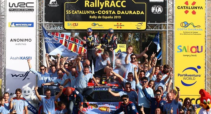 현대자동차 월드랠리팀, 2019 WRC 시즌 네 번째 우승 달성