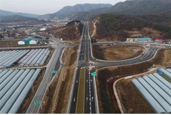 16일 16시, 국도37호선 포천시 영중면∼창수면 구간(10.4km) 조기개통