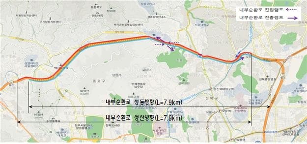 서울시, 내부순환로 구간단속 시행…규정속도 70km