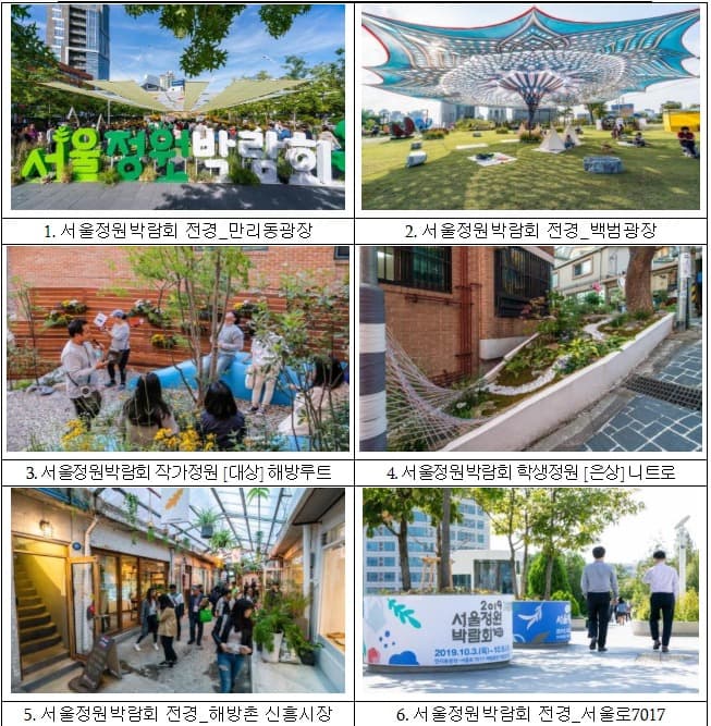이제는 K-Garden! 서울시, 7017 일대서 첫‘서울국제정원박람회’