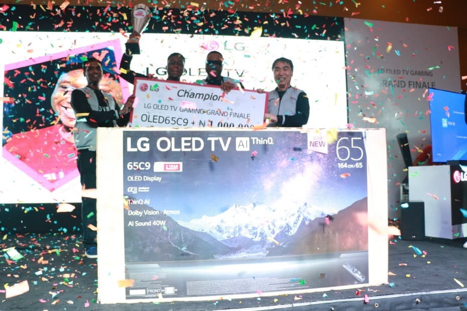 LG전자, 나이지리아서 e-스포츠 대회 개최 'LG 올레드 TV' 우수성 알린다
