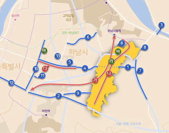 하남교산 신도시, 과천지구 광역교통개선대책 확정