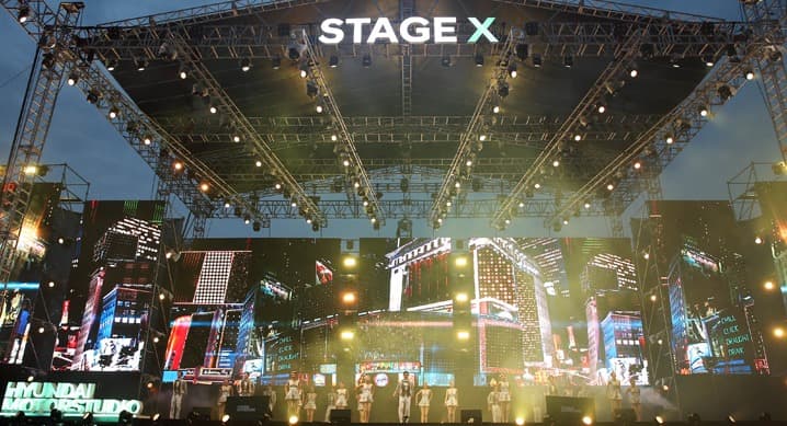 '현대 모터스튜디오 Stage X 드라이브 인 콘서트' 개최