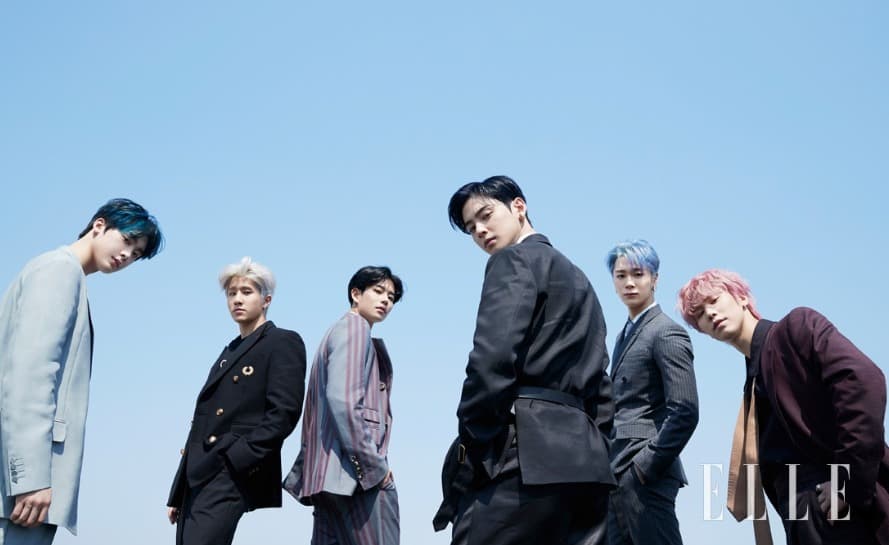 아스트로, ‘완벽 수트핏X훈훈 비주얼’ 6人6色 단체 화보 공개!
