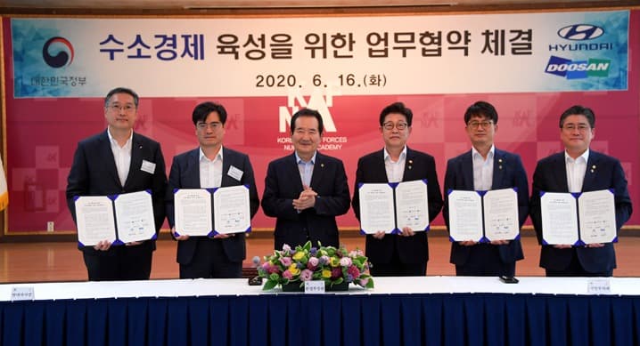 현대자동차, 군사 부문 수소전기차·충전소 보급 확대 나선다