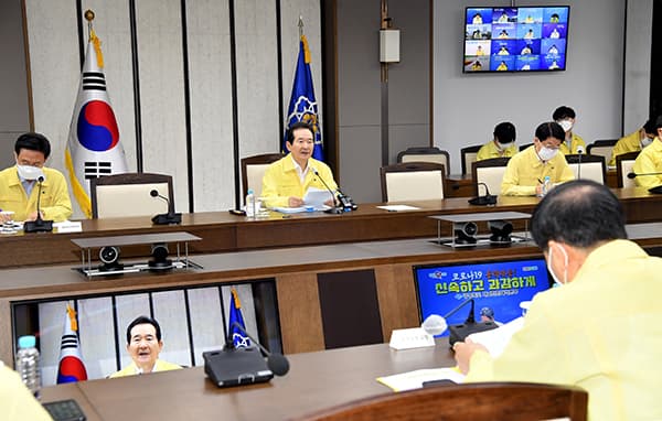 정세균 총리 “장마·무더위 속에서도 국민안전 위해 흐트러짐 없어야”