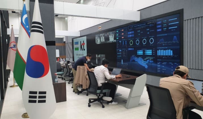 KT, 에너지플랫폼으로 우즈베키스탄 국가 전력관제 혁신