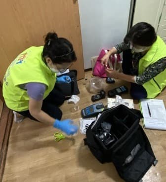 수원시, 취약 계층 집 방문해 수돗물 수질검사