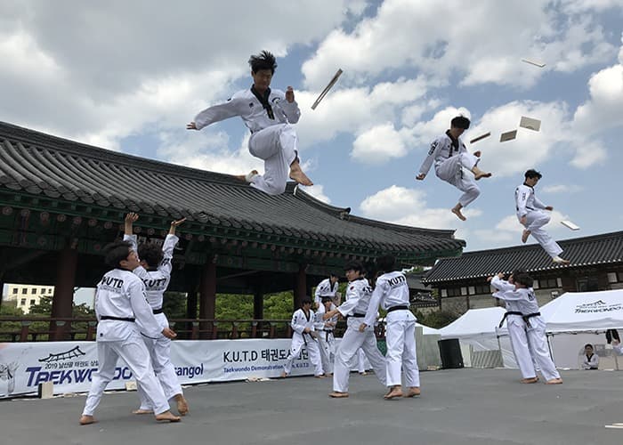한국의 태권도가 다시 한 번 세계인을 홀린다.