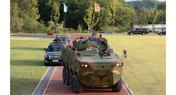 현대로템, 국군의 날 행사서 무인車 시연