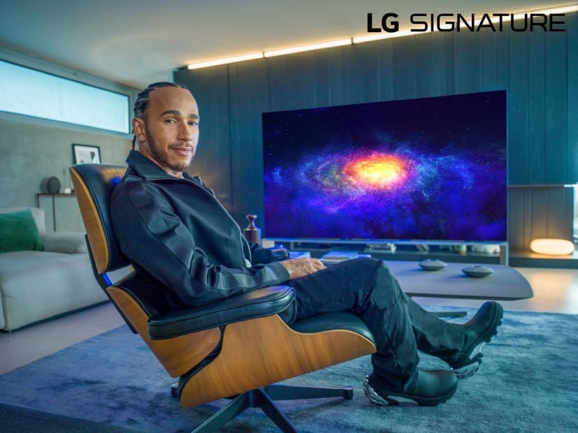 LG 시그니처 브랜드 앰버서더로 '루이스 해밀턴' 선정