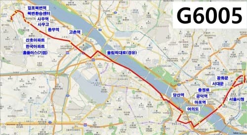 김포시, 준공영제 G6005 노선 12월 1일 개통