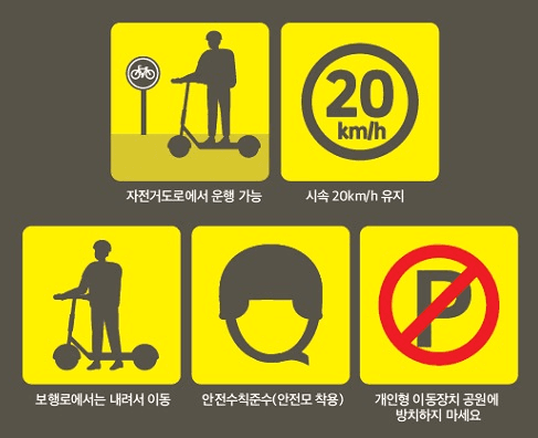 10일부터 한강공원 자전거도로에도 PM 통행