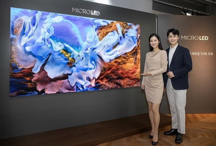 삼성전자, 마이크로 LED TV 110형 전격 공개
