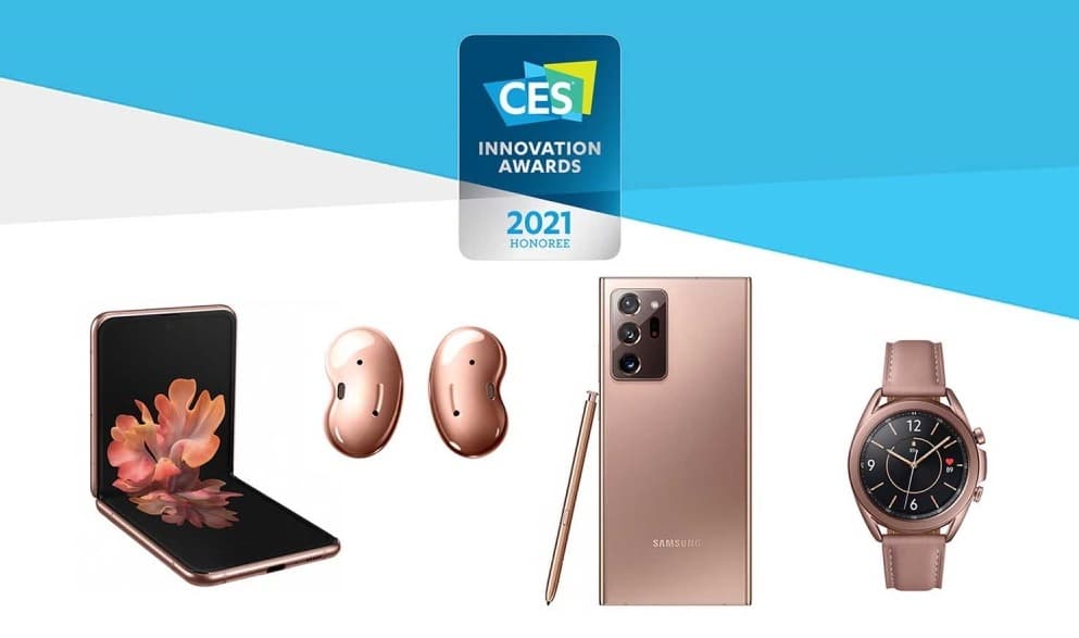 삼성전자, CES 2021 혁신상 휩쓸어