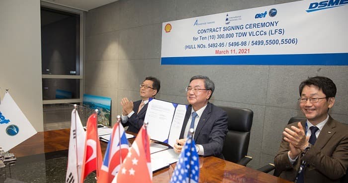 대우조선해양, LNG 이중연료추진 VLCC 10척 1.1조원 규모 계약 성사