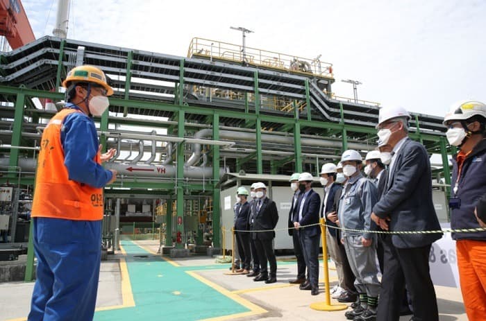 LNG 냉열발전-재기화 시스템 실증 성공… KOGAS, 선급 참관
