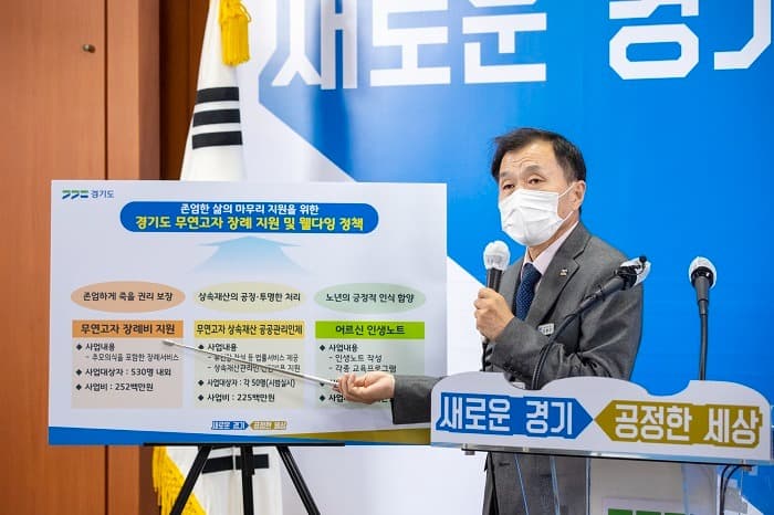 경기도 무연고자 장례지원 및 웰다잉(Well-Dying) 정책 발표