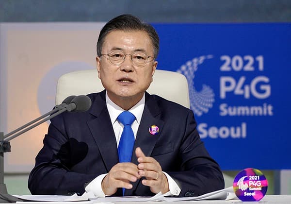 문재인 대통령 “한국, 가교역할한다...선진국, 개도국 탄소중립 부담 함께 나눠야”