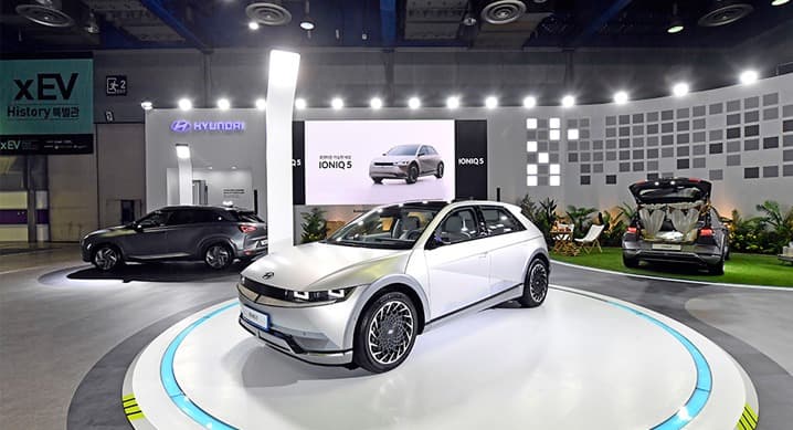 현대자동차, ‘xEV 트렌드 코리아 2021’ 참가...첫 모델 아이오닉 5 전시