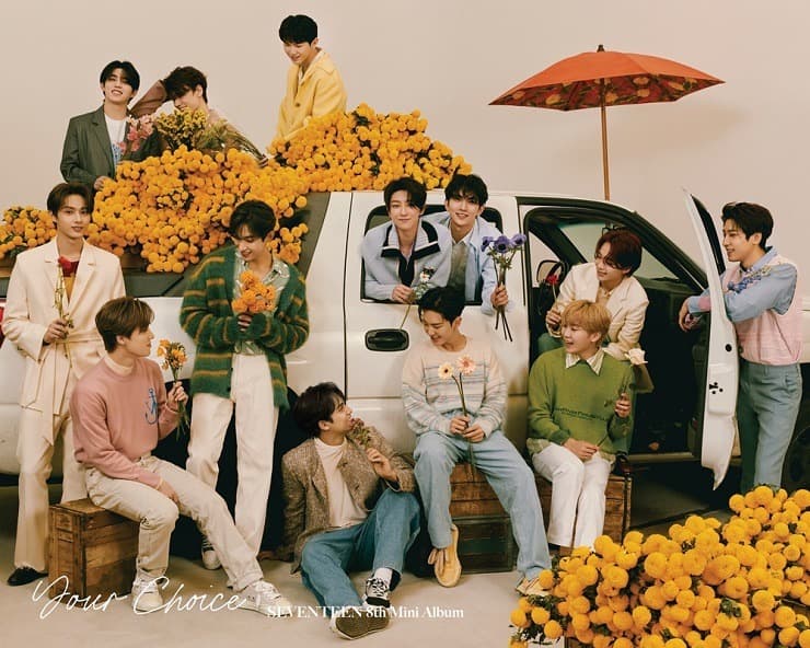 세븐틴, 미니 8집 ‘Your Choice’ 오피셜 포토 최초 공개