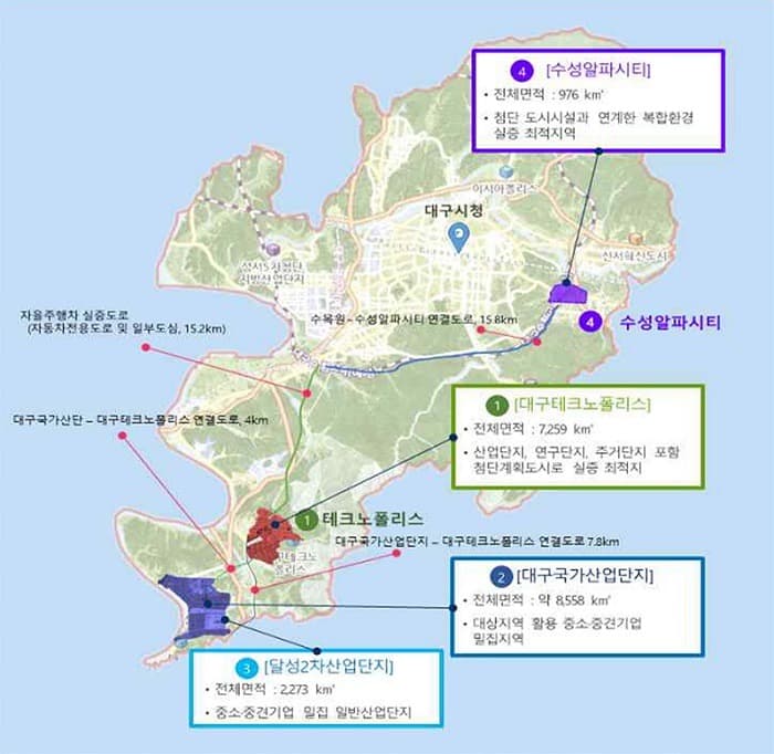 대구시, ‘미래차 디지털 융합산업 실증 플랫폼 기반 조성사업’에 국비 290억원 확보