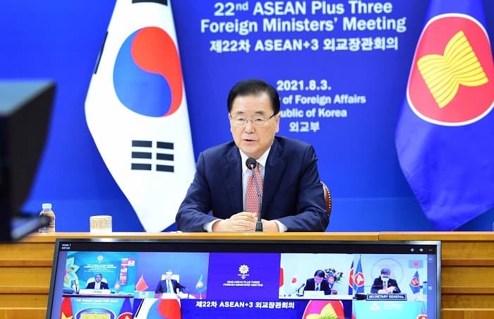 정의용 장관, 제22차 아세안+3 외교장관회의 참석 결과