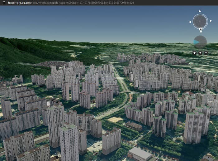 경기부동산포털, 최신 항공사진‧3D지도 등 신규 서비스 제공