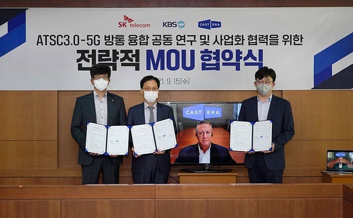 SKT, KBS-캐스트닷에라와 손잡고 방송 송출 플랫폼 혁신한다
